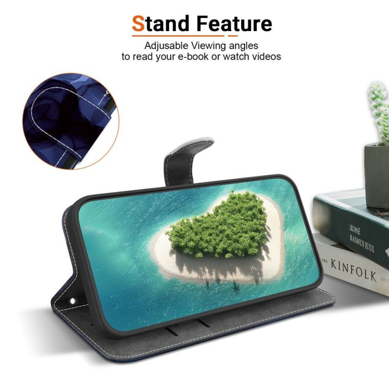 Θηκη Κινητου Sony Xperia 10 Vii Θήκες Κινητών Μπλε Λουλουδάτο Μοτίβο