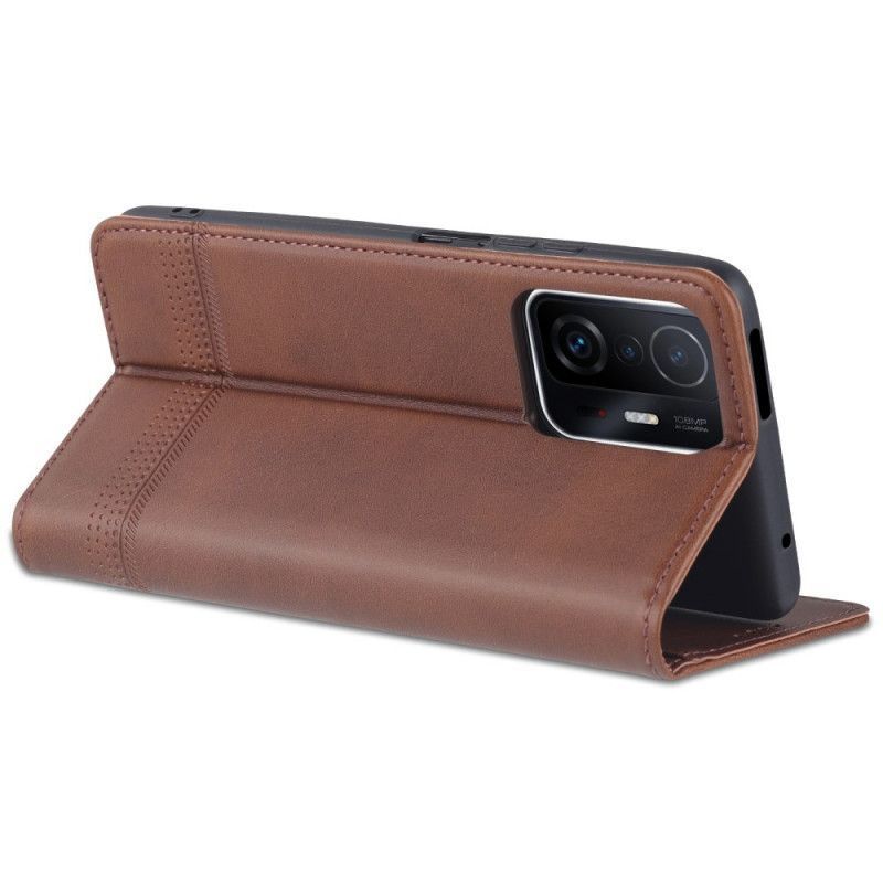 Αναδιπλούμενο Κάλυμμα Xiaomi 11T / 11T Pro Azns Faux Δέρμα