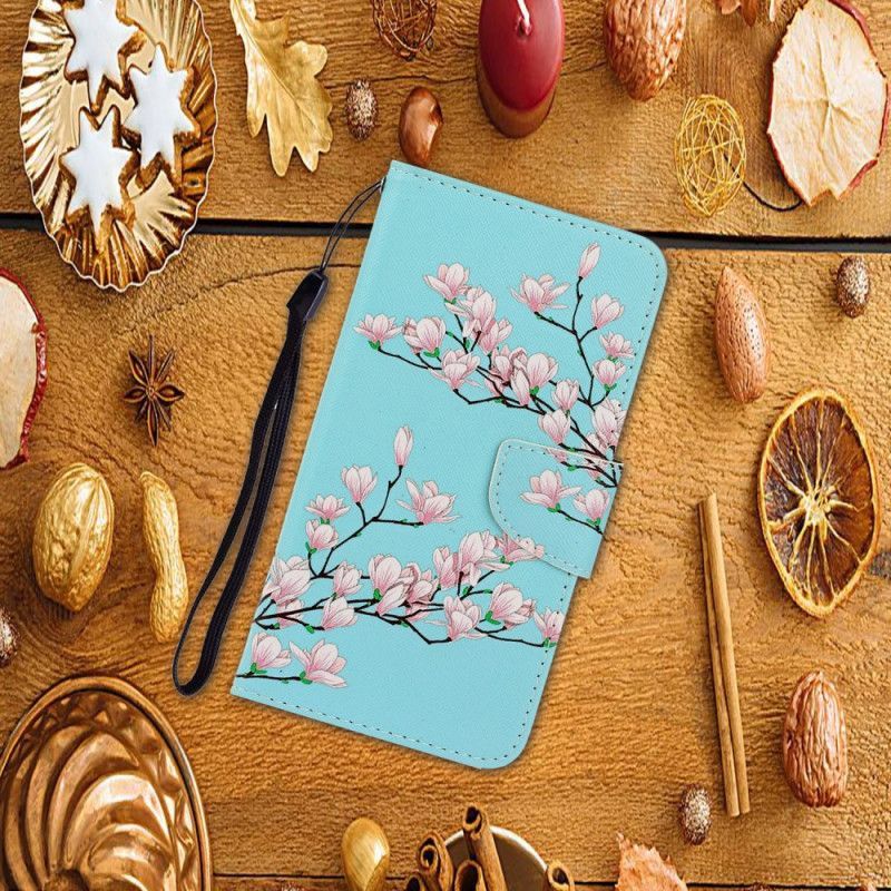 δερματινη Κάλυμμα Για Xiaomi Redmi 9C Δέντρο Ιμάντα