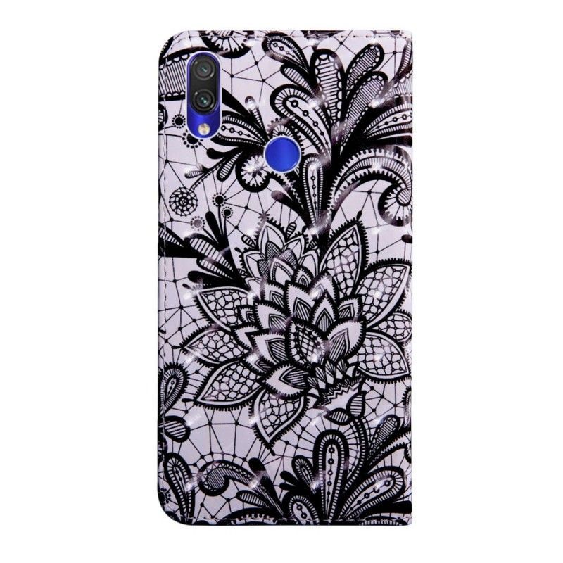 δερματινη Κάλυμμα Για Xiaomi Redmi Note 7 Εντελώς Δαντέλα