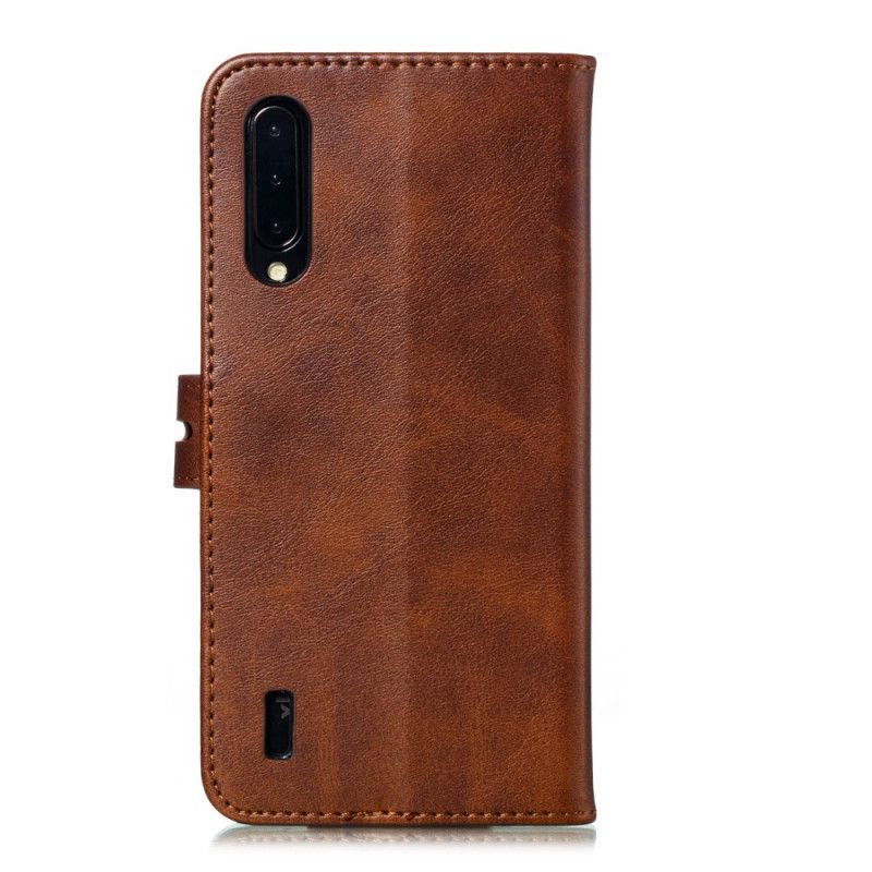δερματινη Κάλυμμα Xiaomi Mi A3 Κόκκινο Γατάκι Πρωτότυπος