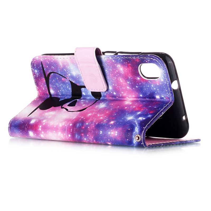 δερματινη Κάλυμμα Xiaomi Redmi 7A Ροζ Στρινγκ Panda Daydreams Πρωτότυπος