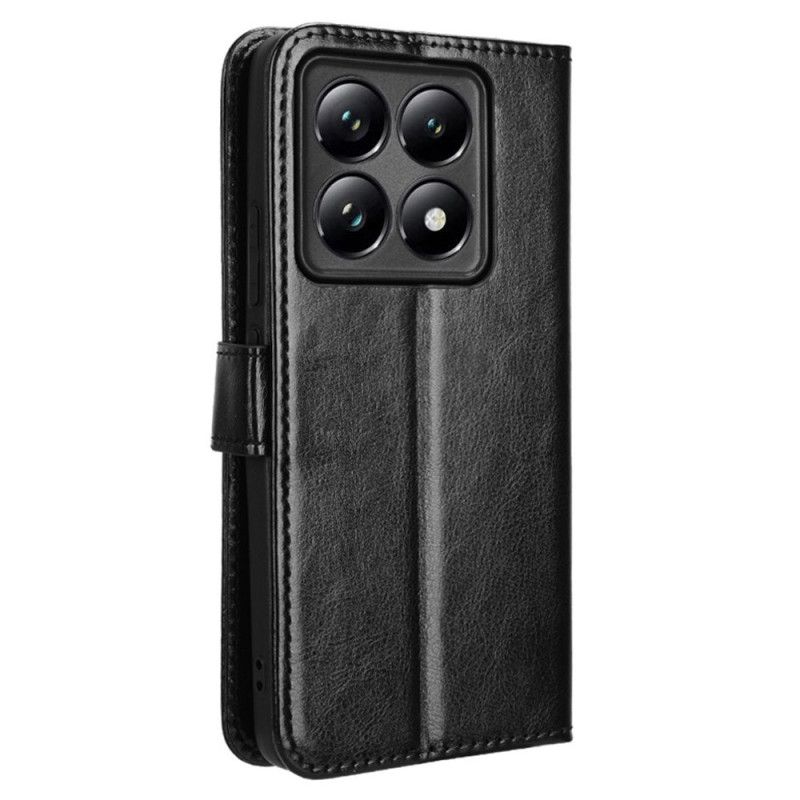 Δερματινη Θηκη Xiaomi 14t Λαμπερό Ψεύτικο Δέρμα
