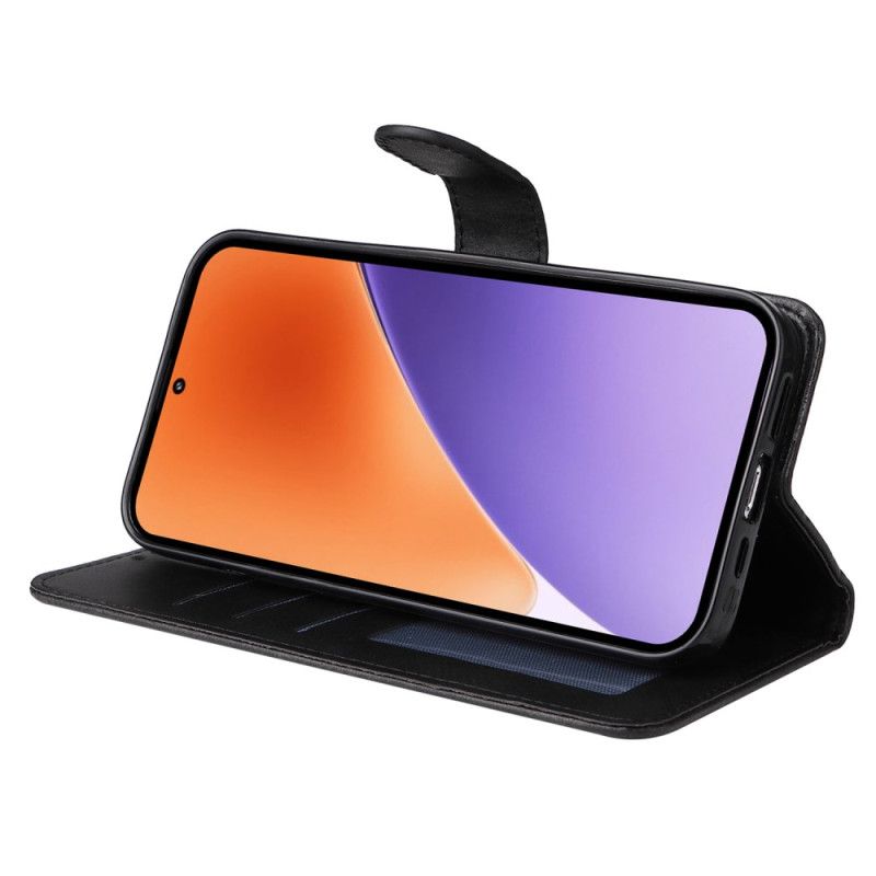 Δερματινη Θηκη Xiaomi 15 Απλό Λουράκι Με Εφέ Δερμάτινου