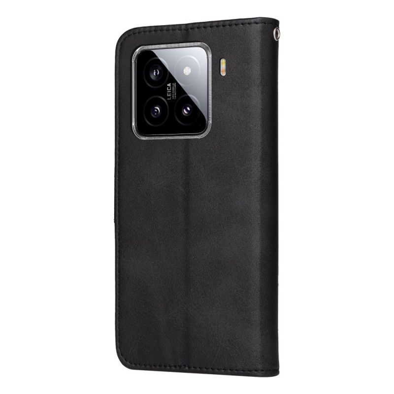 Δερματινη Θηκη Xiaomi 15 Απλό Λουράκι Με Εφέ Δερμάτινου