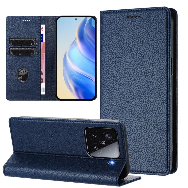 Δερματινη Θηκη Xiaomi 15 Εφέ Δερμάτινου Με Αποκλεισμό Rfid