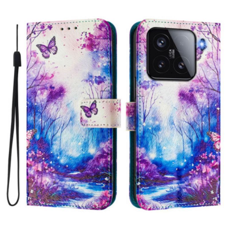 Δερματινη Θηκη Xiaomi 15 Κοιλάδα Των Ονείρων