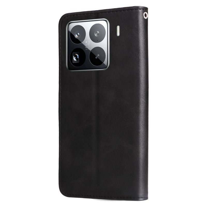Δερματινη Θηκη Xiaomi 15 Pro Πορτοφόλι Με Φερμουάρ