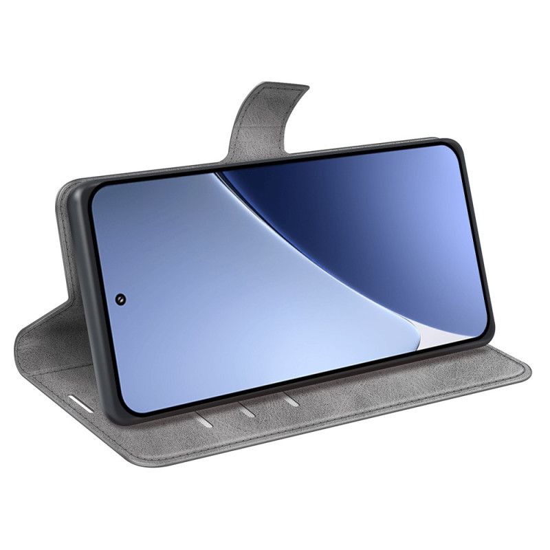 Δερματινη Θηκη Xiaomi 15 Pro Στυλ Δέρματος Σιλικόνης