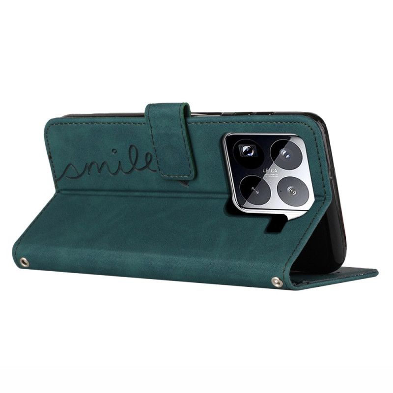 Δερματινη Θηκη Xiaomi 15 Pro Χαμόγελο