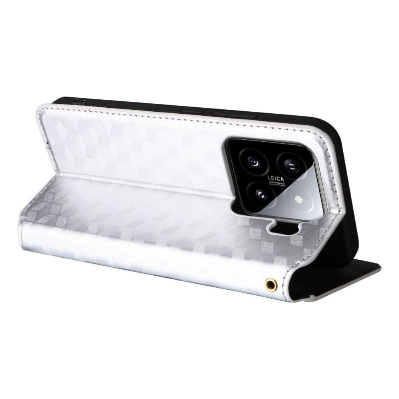 Δερματινη Θηκη Xiaomi 15 Τρισδιάστατα Διαμάντια