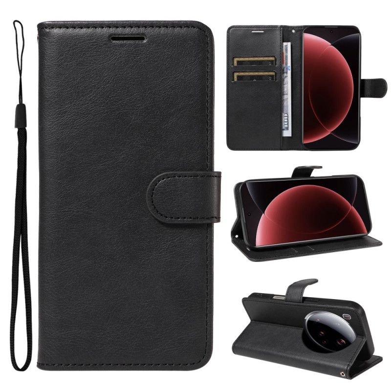 Δερματινη Θηκη Xiaomi 15 Ultra Απλό Τεχνητό Δέρμα