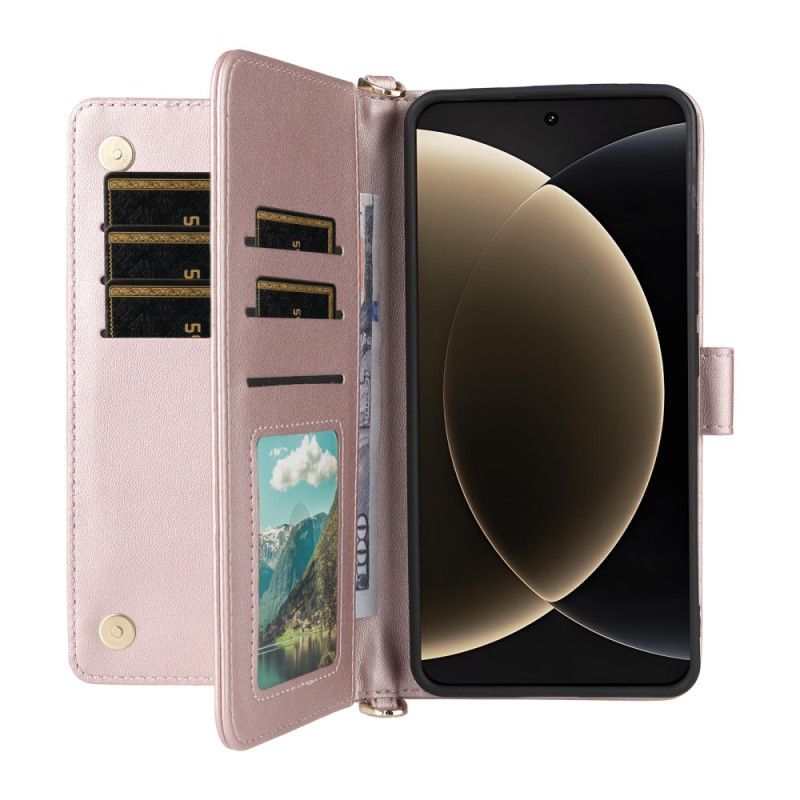 Δερματινη Θηκη Xiaomi 15 Ultra Λουράκι Ώμου Και Λουράκι