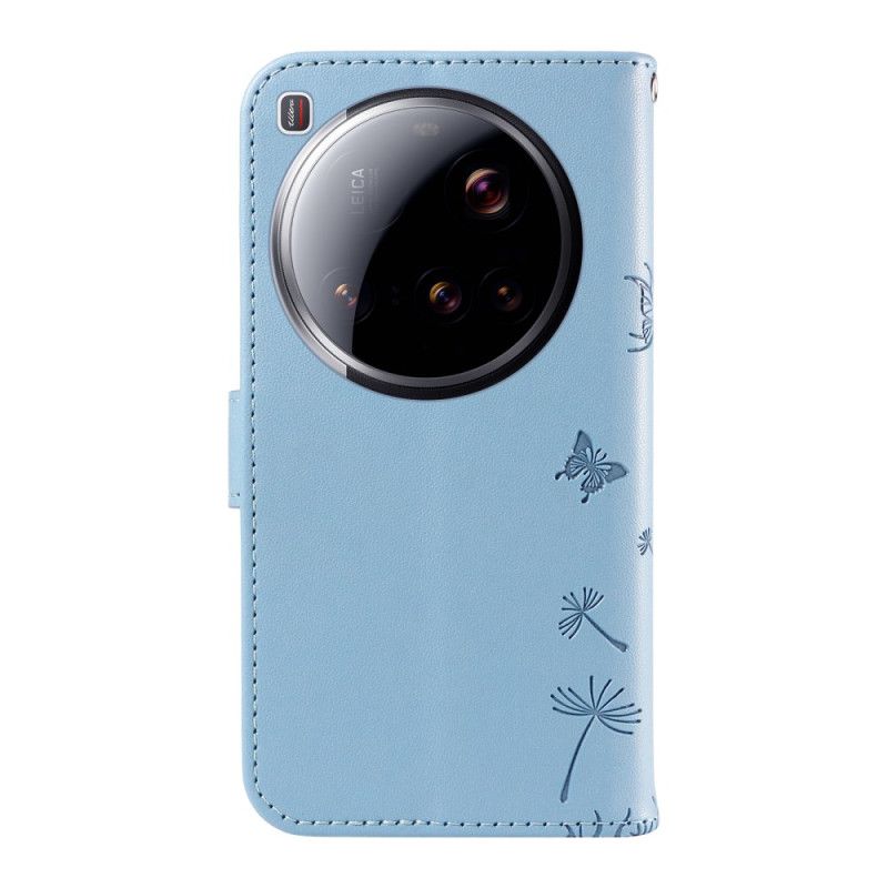 Δερματινη Θηκη Xiaomi 15 Ultra Λουράκι Πικραλίδας Σιλικόνης