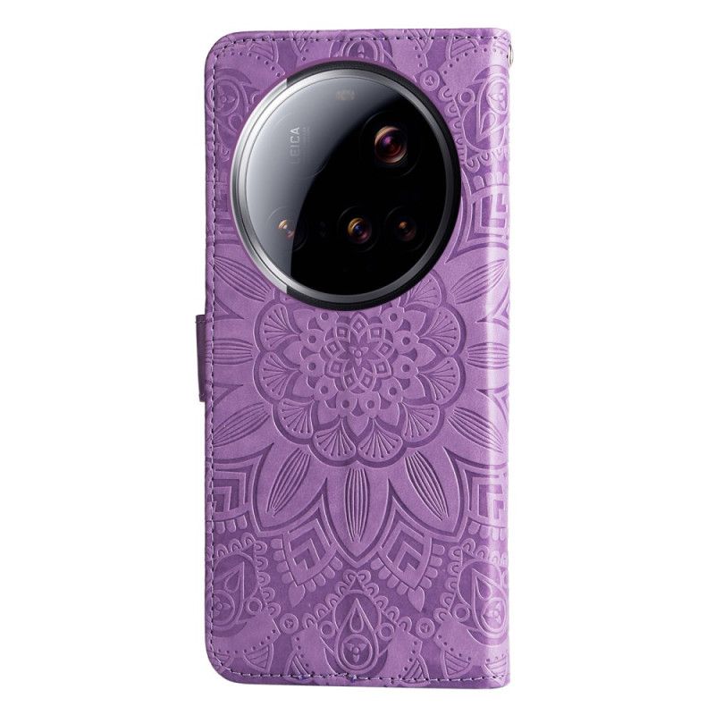 Δερματινη Θηκη Xiaomi 15 Ultra Σχέδιο Ηλίανθου