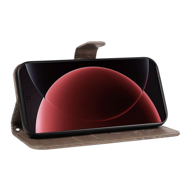 Δερματινη Θηκη Xiaomi 15 Ultra Σχέδιο Πεταλούδας