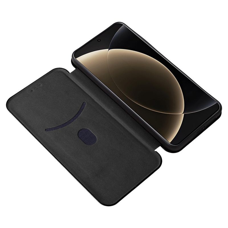 Δερματινη Θηκη Xiaomi 15 Ultra Θήκες Κινητών Βουρτσισμένο Ανθρακονήματα