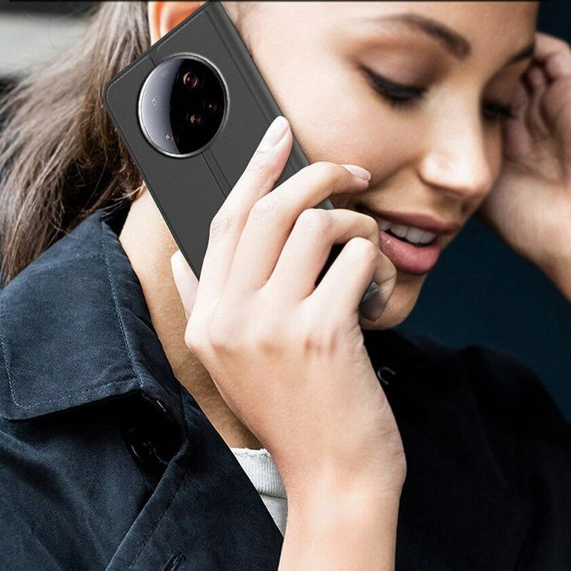 Δερματινη Θηκη Xiaomi 15 Ultra Θήκη Καρτών Και Βάση