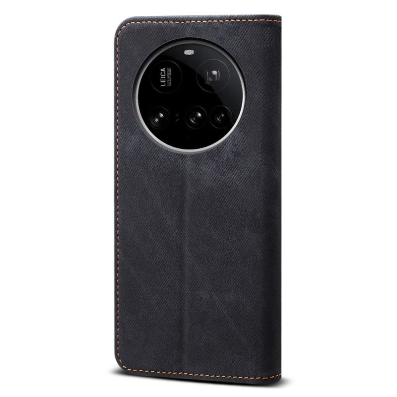 Δερματινη Θηκη Xiaomi 15 Ultra Ύφασμα Τζιν