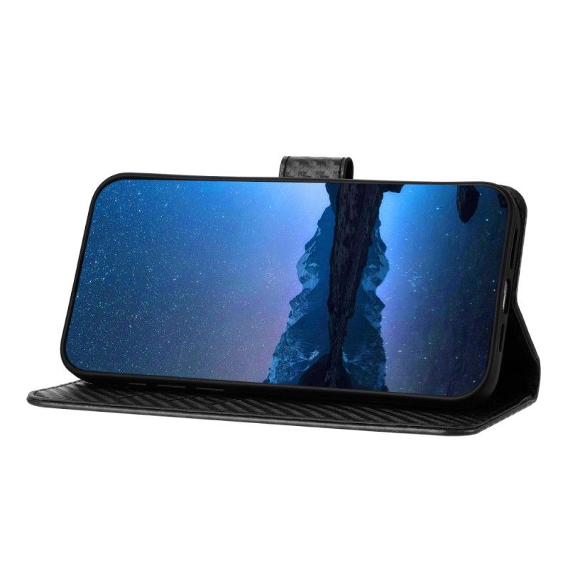 Δερματινη Θηκη Xiaomi 15 Ultra Υφασμάτινες Ίνες Άνθρακα Σιλικόνης