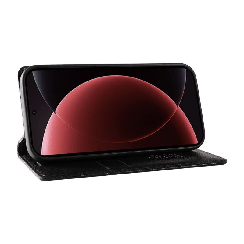 Δερματινη Θηκη Xiaomi 15 Ultra Yikatu Lychee Τεχνητό Δέρμα Σιλικόνης