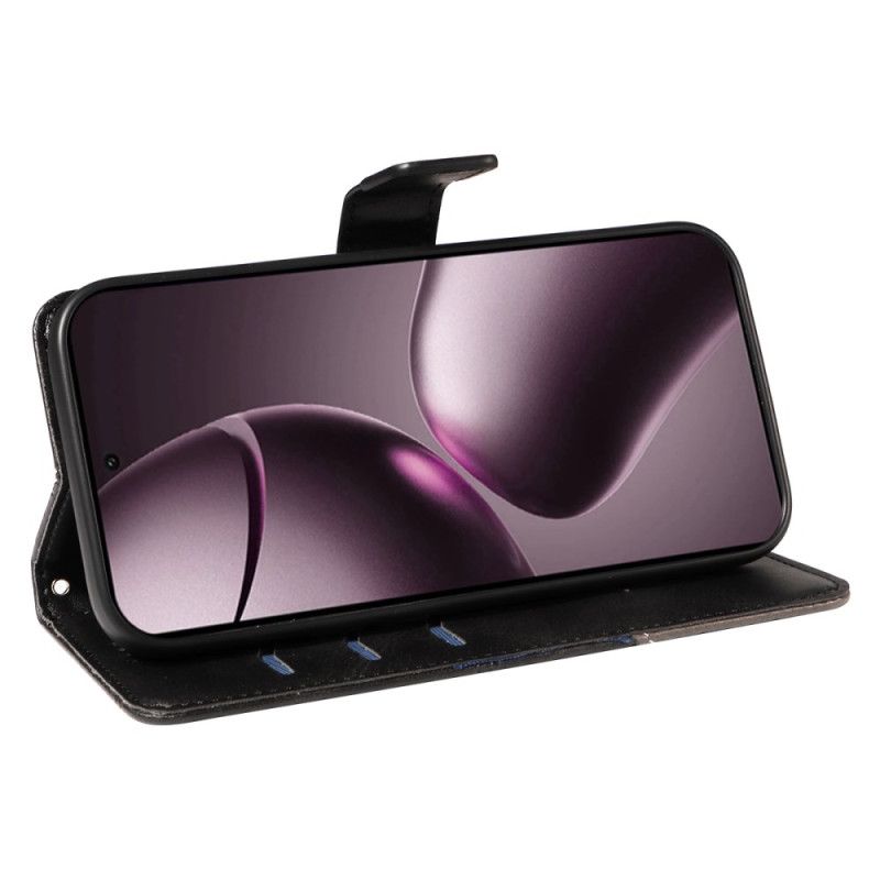 Δερματινη Θηκη Xiaomi 15t Δίχρωμο Και Γραμμές