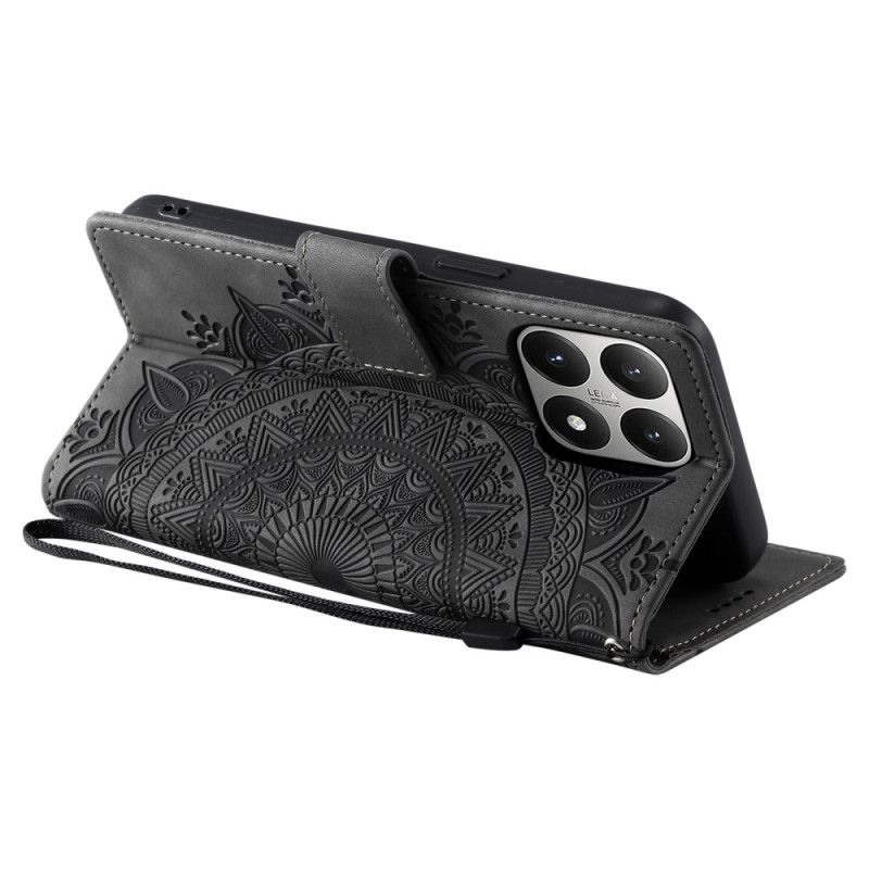 Δερματινη Θηκη Xiaomi 15t Εφέ Σουέτ Μάνταλα