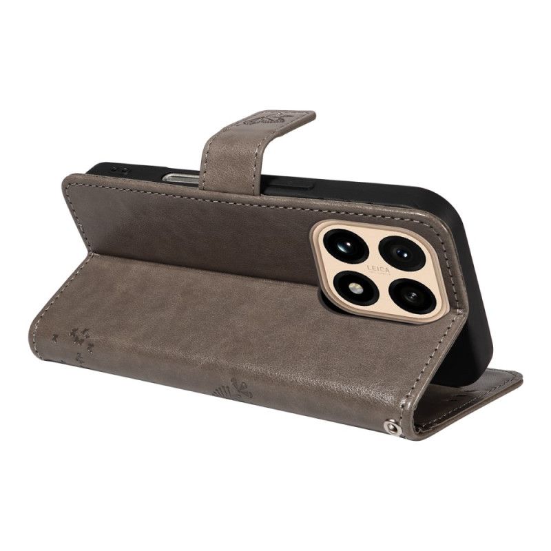 Δερματινη Θηκη Xiaomi 15t Γάτα Και Δέντρο