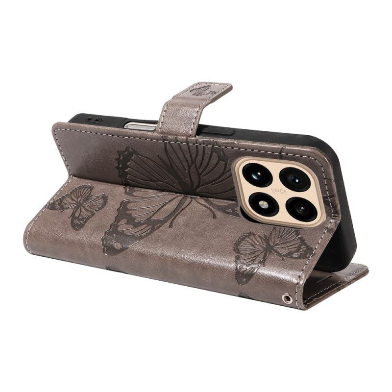 Δερματινη Θηκη Xiaomi 15t Γιγάντιες Πεταλούδες