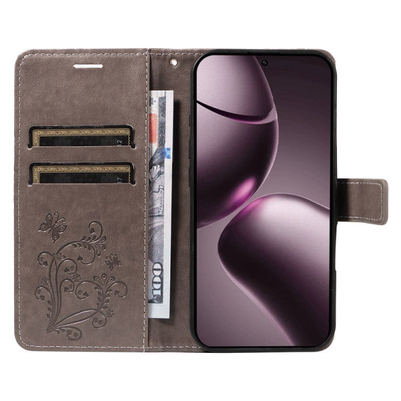 Δερματινη Θηκη Xiaomi 15t Γιγάντιες Πεταλούδες