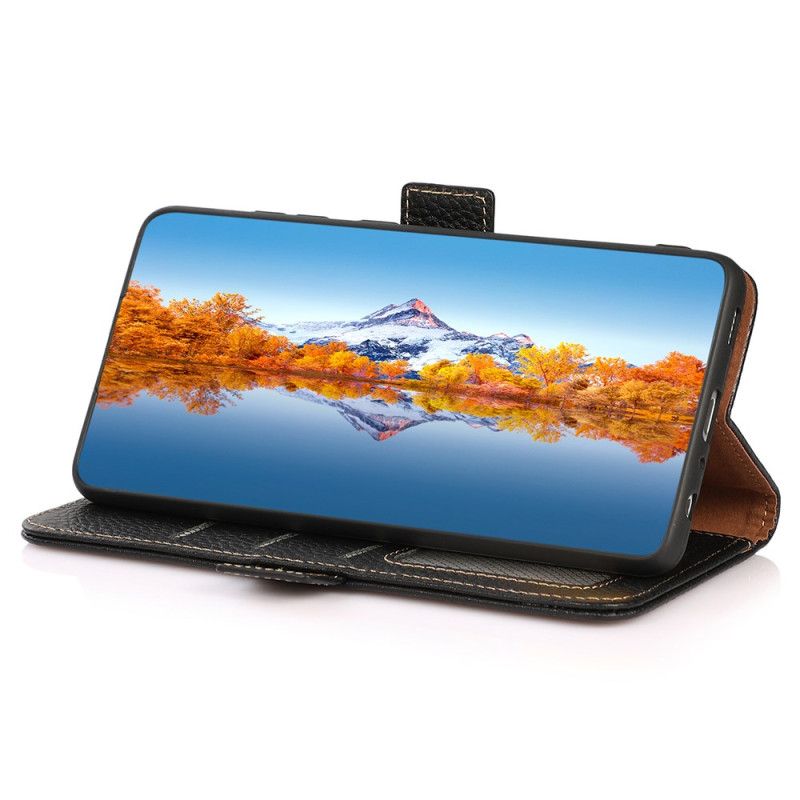 Δερματινη Θηκη Xiaomi 15t Γνήσιο Δέρμα Με Κλείδωμα Rfid