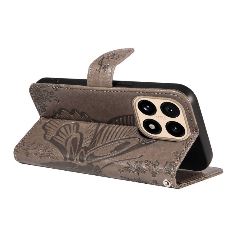 Δερματινη Θηκη Xiaomi 15t Γραφική Πεταλούδα