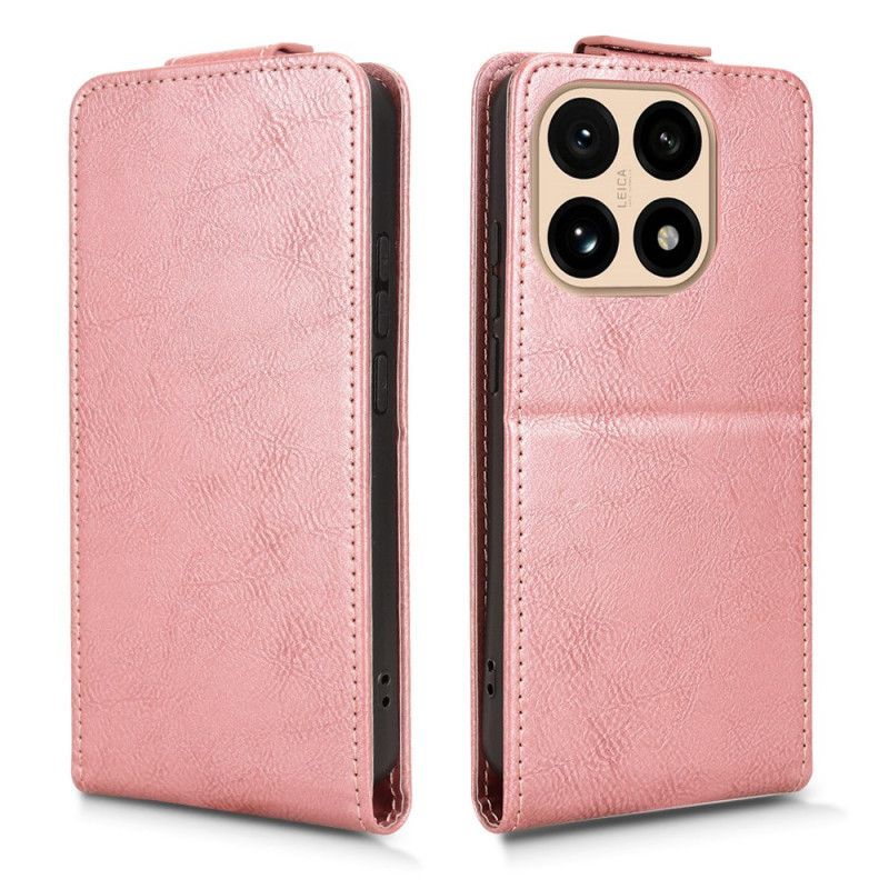 Δερματινη Θηκη Xiaomi 15t Κάθετο Σχεδιασμός Με Αναδίπλωση Σιλικόνης