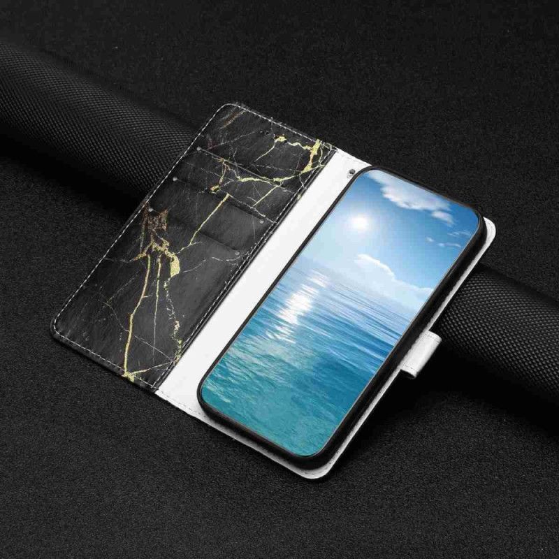 Δερματινη Θηκη Xiaomi 15t Παραλλαγή Μαρμάρου