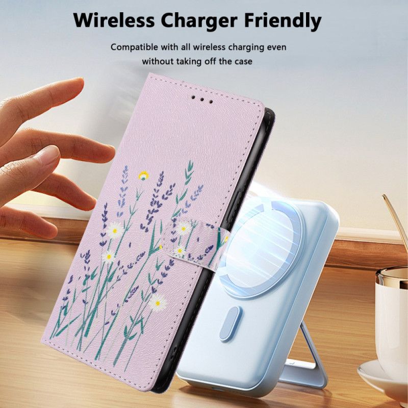 Δερματινη Θηκη Xiaomi 15t Pro Λεβάντα