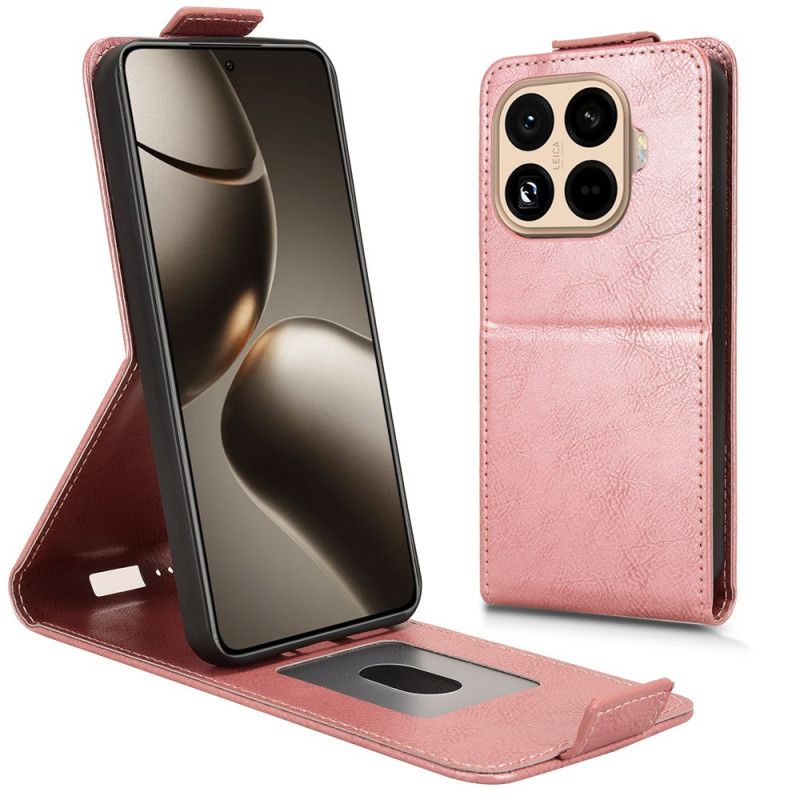 Δερματινη Θηκη Xiaomi 15t Pro Σχεδιασμός Κάθετης Αναστροφής