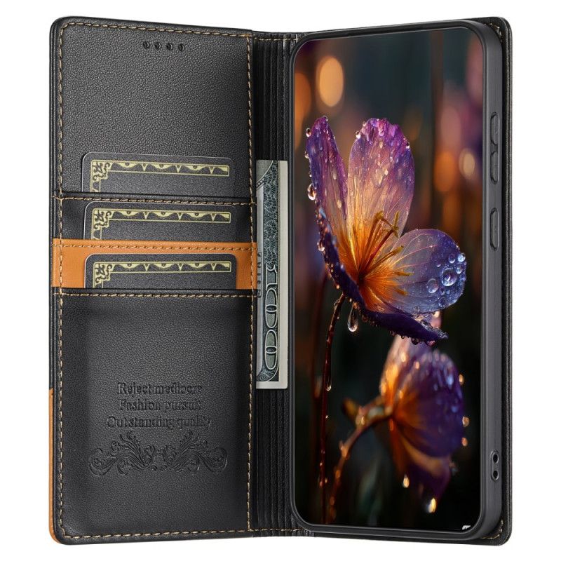 Δερματινη Θηκη Xiaomi 15t Pro Τεχνολογία Anti-rfid Σιλικόνης