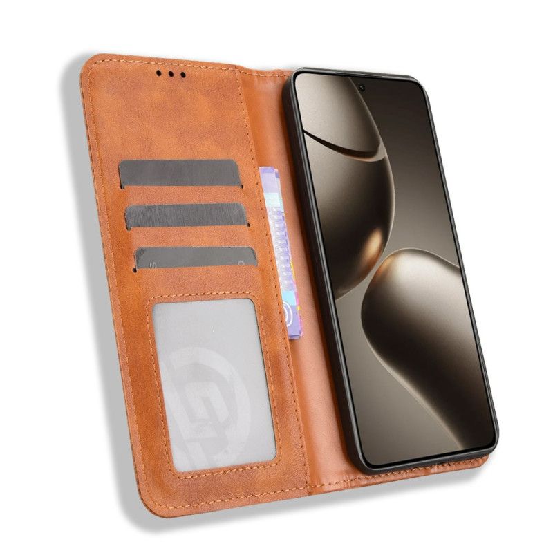 Δερματινη Θηκη Xiaomi 15t Pro Vintage Περίγραμμα