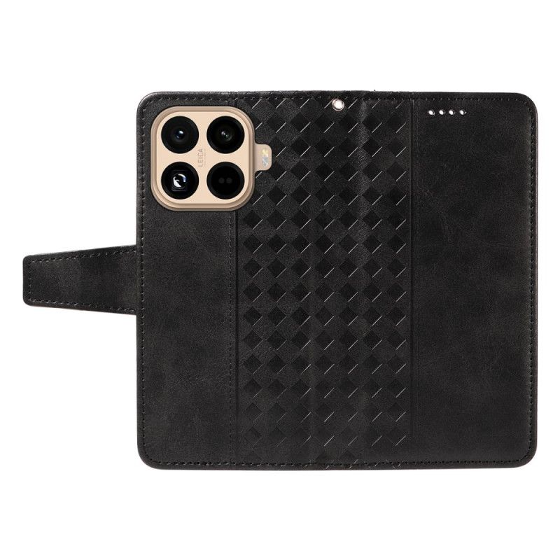 Δερματινη Θηκη Xiaomi 15t Pro Ζωφόρος Διαμάντια Σιλικόνης