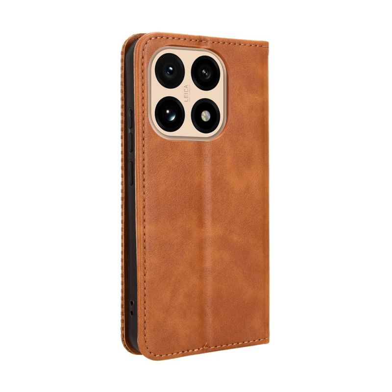 Δερματινη Θηκη Xiaomi 15t Vintage Τελείωμα