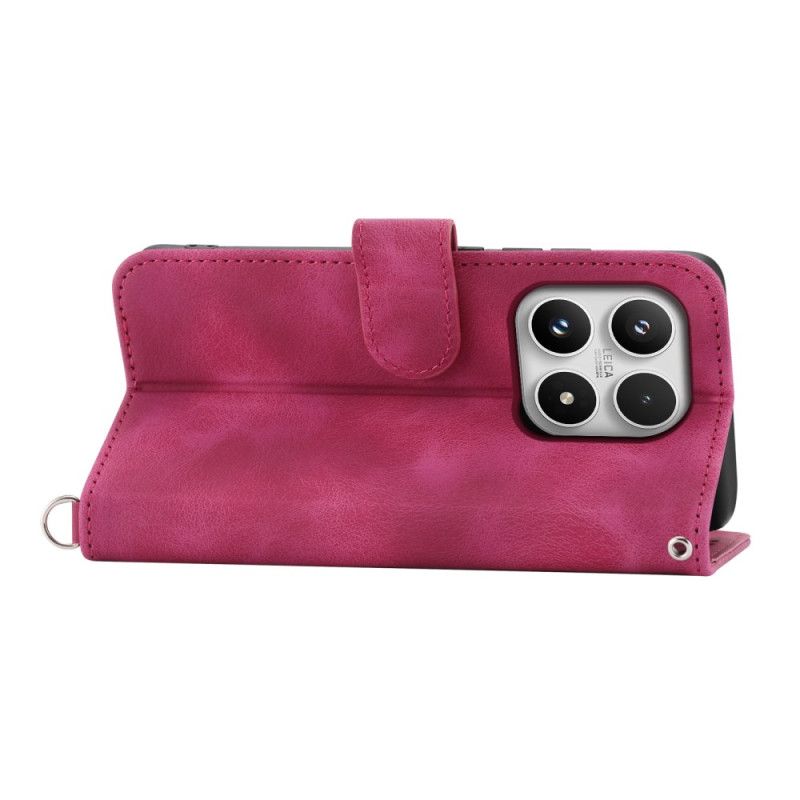 Δερματινη Θηκη Xiaomi 17 Εφέ Σουέτ Με Δαντέλα