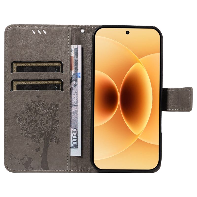 Δερματινη Θηκη Xiaomi 17 Γατοδέντρο