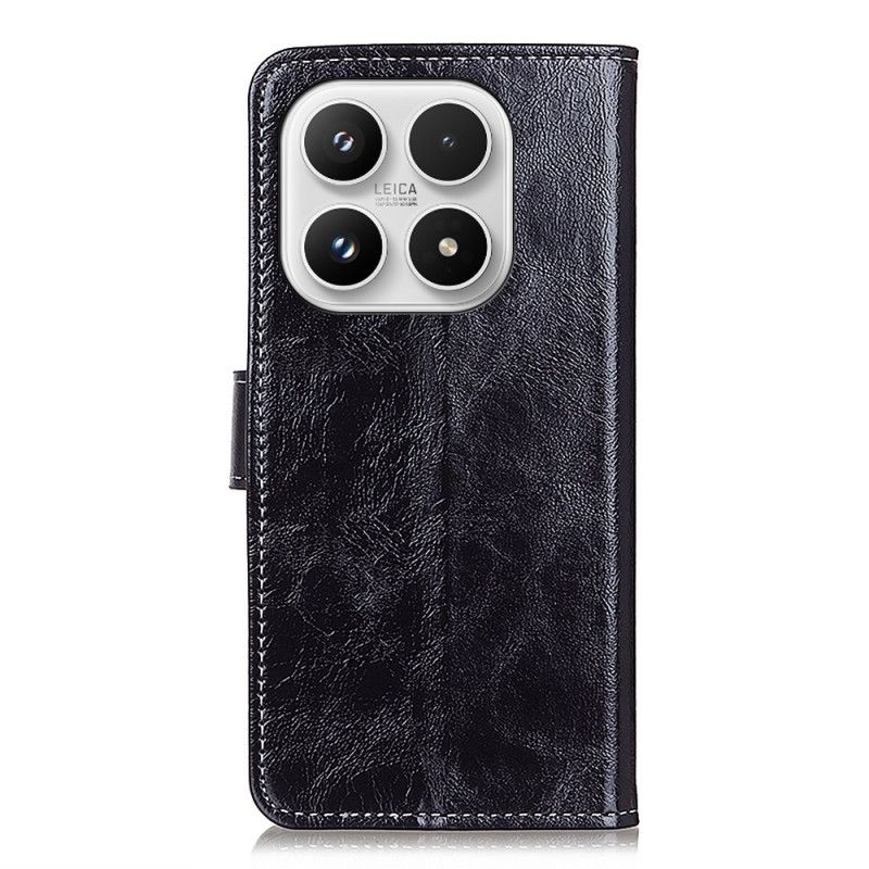 Δερματινη Θηκη Xiaomi 17 Γυαλιστερό Σιλικόνης