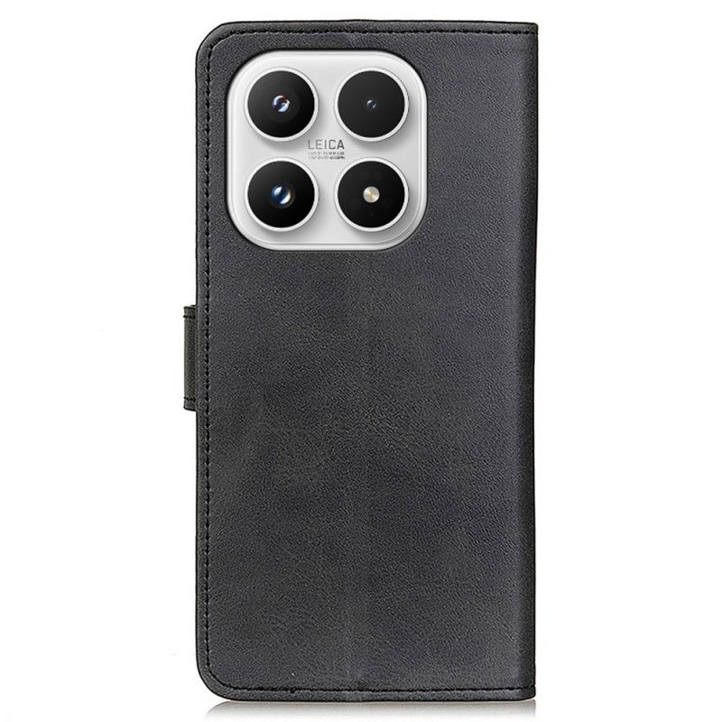 Δερματινη Θηκη Xiaomi 17 Ματ Δέρμα Λουστρίνι Σιλικόνης