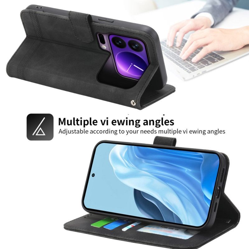 Δερματινη Θηκη Xiaomi 17 Pro Dierfeng Σιλικόνης