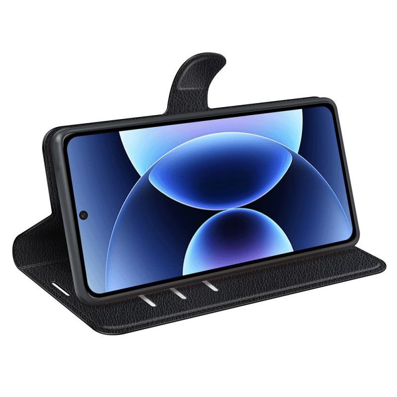 Δερματινη Θηκη Xiaomi 17 Pro Max Δέρμα Litchi Faux