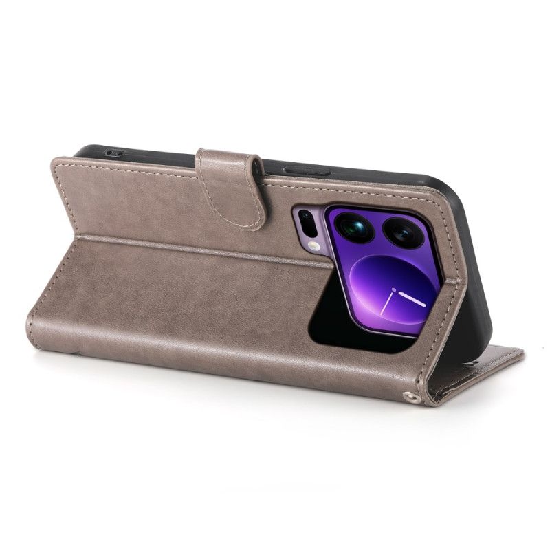 Δερματινη Θηκη Xiaomi 17 Pro Max Φλερτάκια Σιλικόνης