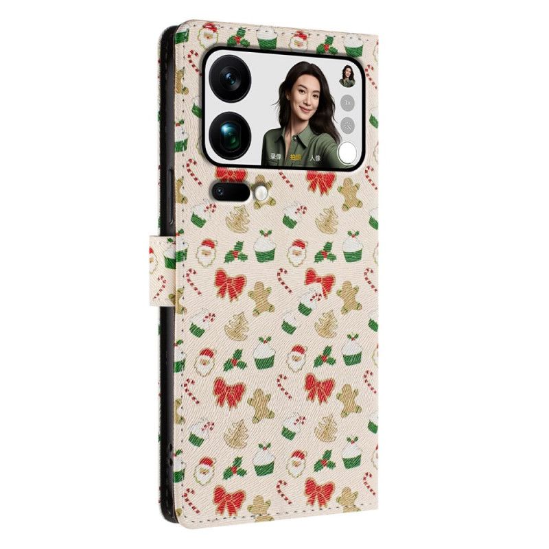 Δερματινη Θηκη Xiaomi 17 Pro Max Χριστούγεννα