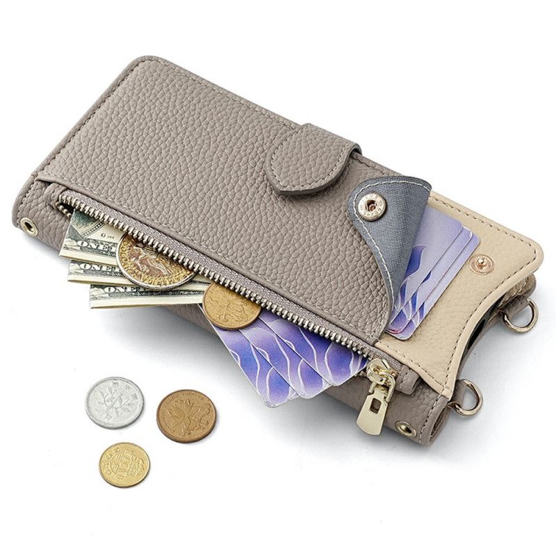 Δερματινη Θηκη Xiaomi 17 Pro Πορτοφόλι Με Αλυσίδα