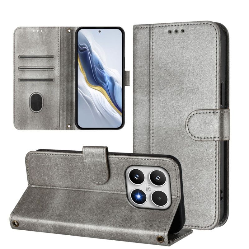 Δερματινη Θηκη Xiaomi 17 Ρετρό Σχεδιασμός